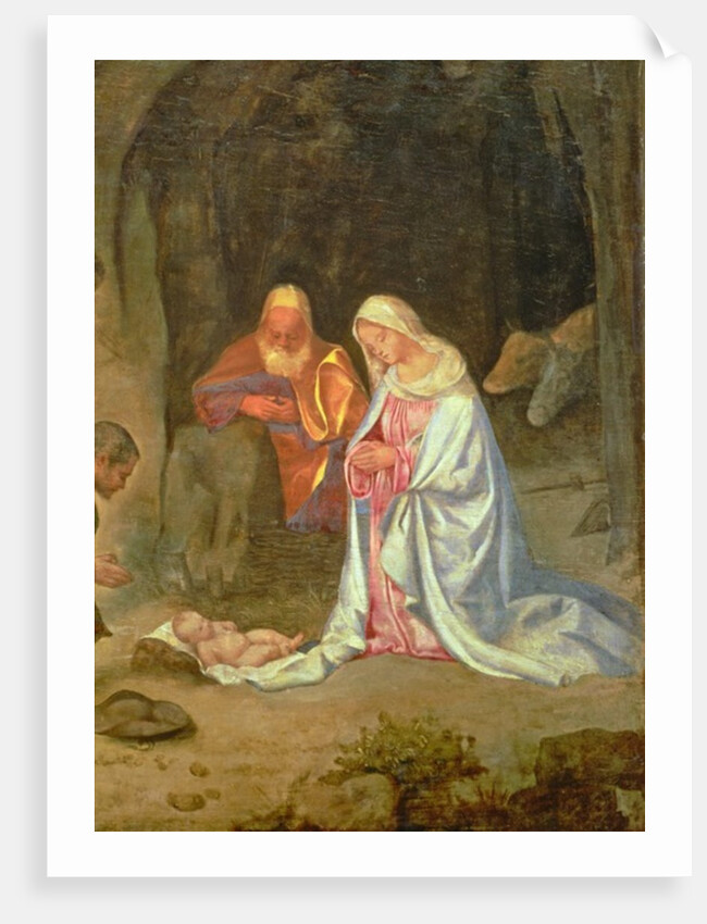 Adoration of the Shepherds by Giorgio Giorgione