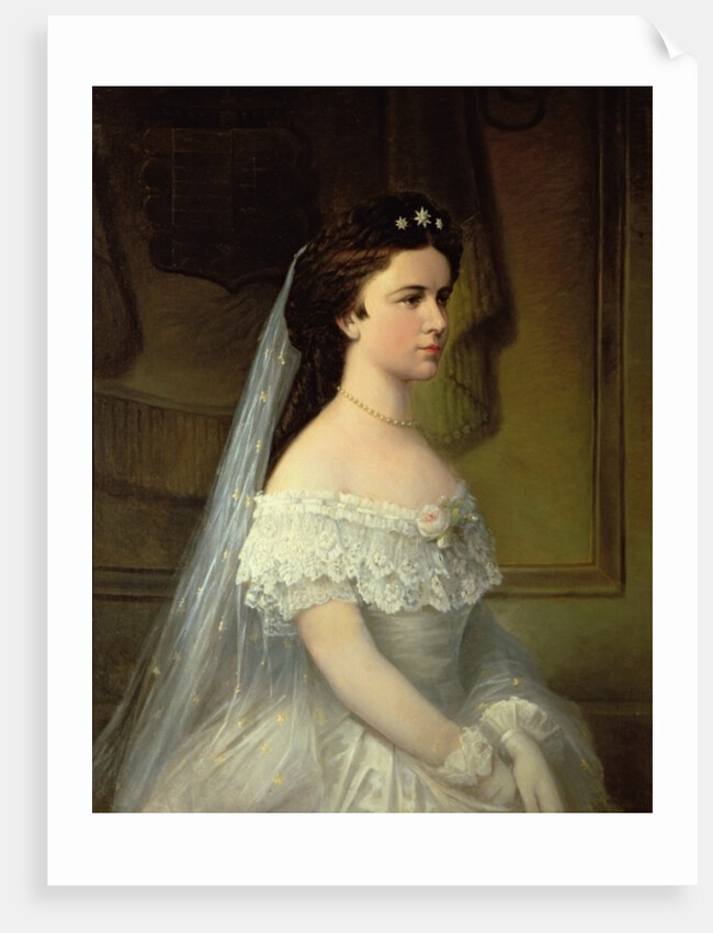 Elizabeth of Bavaria, Empress of Austria by Austrian School