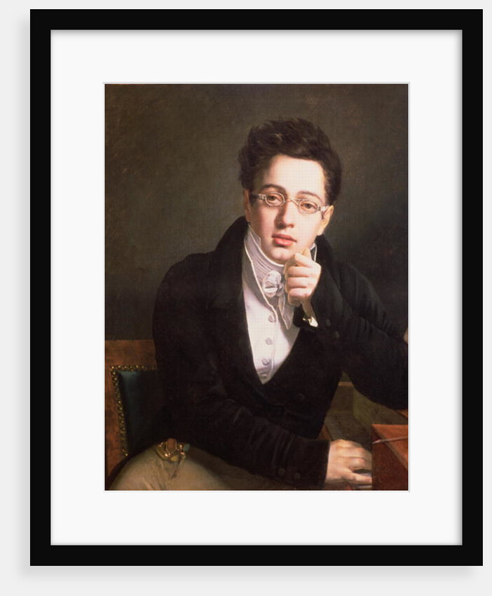 Portrait of Franz Schubert, c.1814 by Austrian School