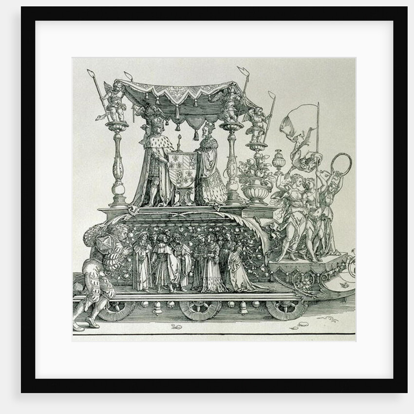 The Burgundian Marriage or the Triumphal Procession of Emperor Maximilian I of Germany by Albrecht Dürer or Duerer