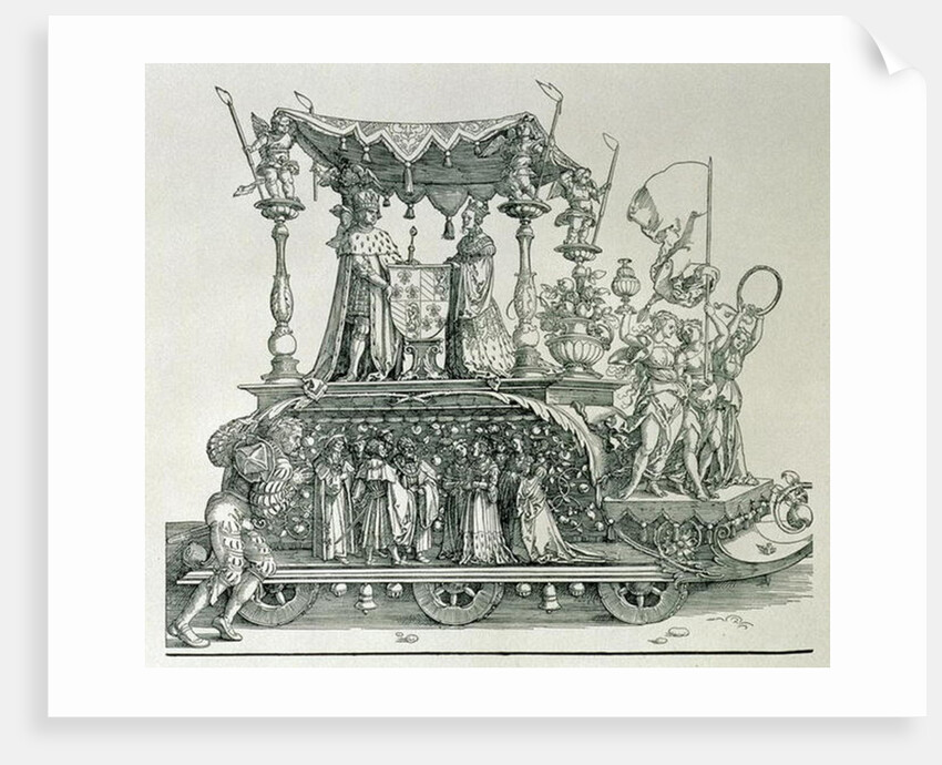The Burgundian Marriage or the Triumphal Procession of Emperor Maximilian I of Germany by Albrecht Dürer or Duerer