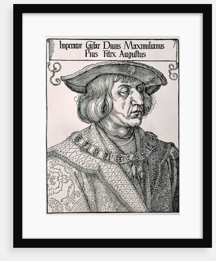 Emperor Maximilian I of Germany, early 16th century by Albrecht Dürer or Duerer