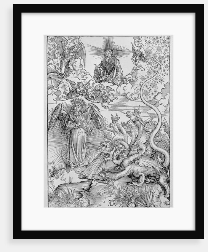 Apocalyptical scene by Albrecht Dürer or Duerer