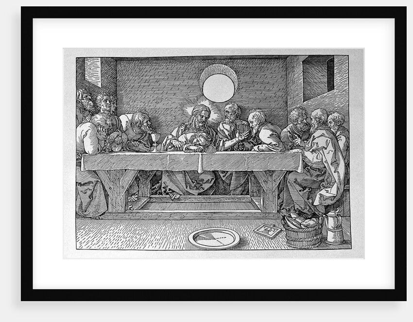 The Last Supper, pub. 1523 by Albrecht Dürer or Duerer