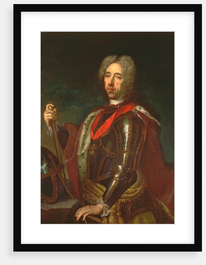 Prince Eugene of Savoy at the Siege of Belgrade, 16th August 1717 by Austrian School