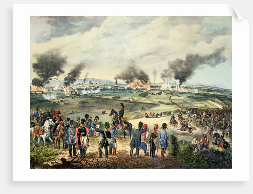 Siege of Vienna, 28th October 1848 by Austrian School
