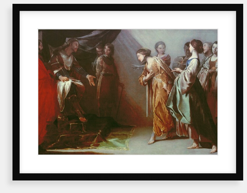 Esther and Ahasuerus by Bernardo Cavallino