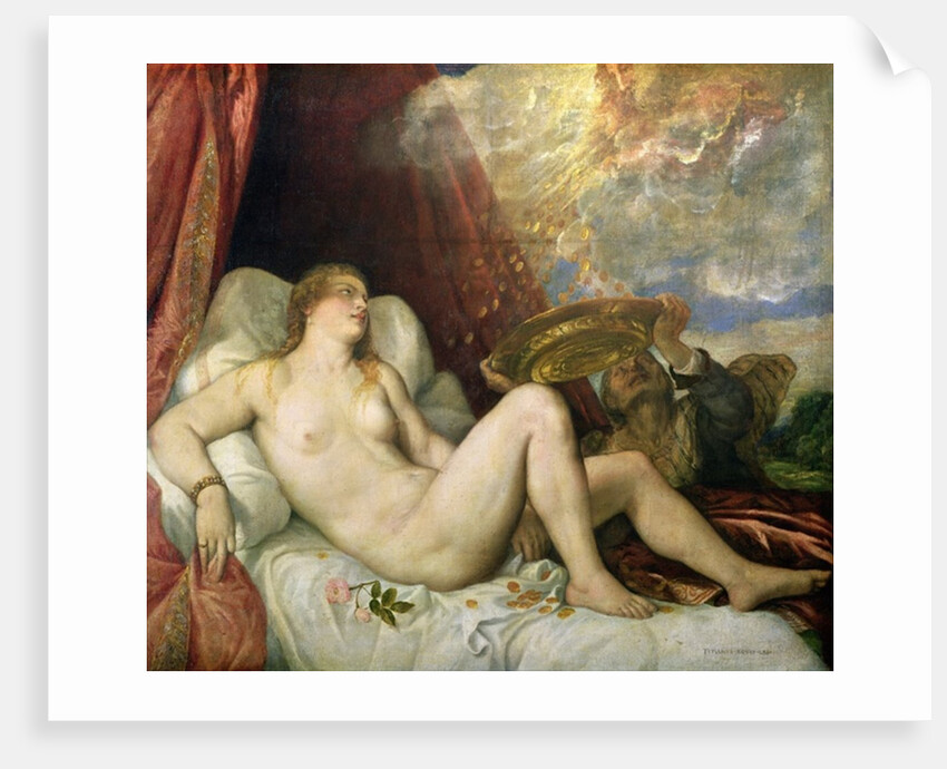 Danae, c.1554 by Titian (c.1488-1576)
