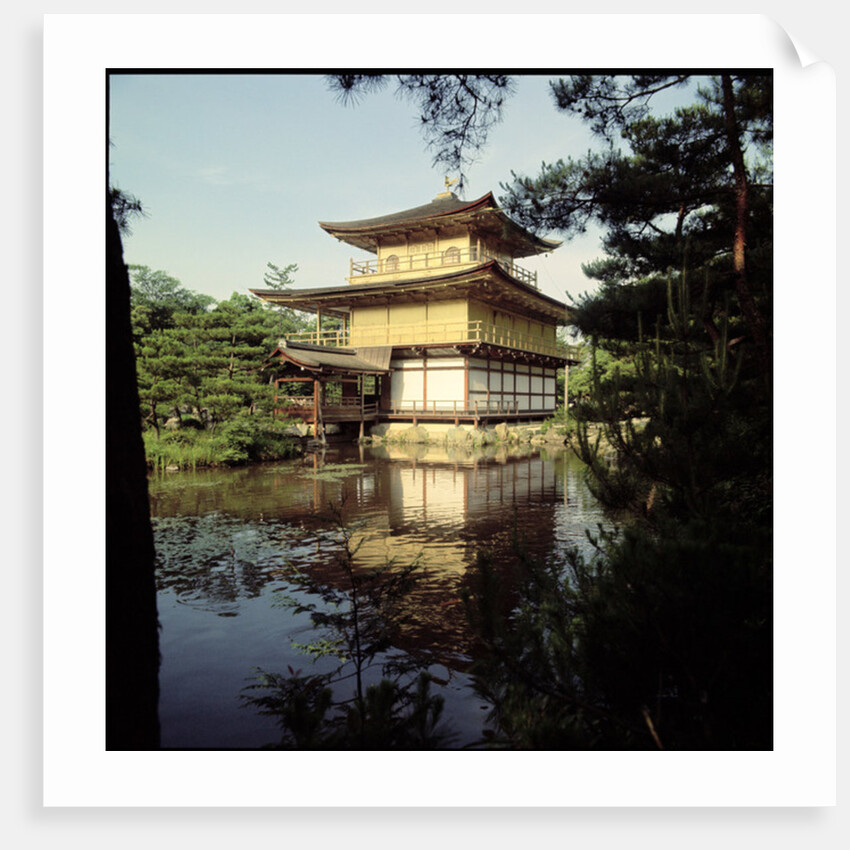 Kinkaku temple dedicated to the memory of the shogun Ashikaga Yoshimitsu 15th century by Anonymous