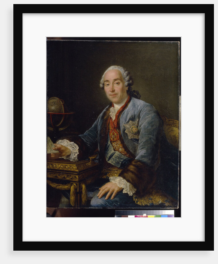 Portrait of Prince Dmitriy Mikhailovich Golitsyn, 1762 by Francois-Hubert Drouais