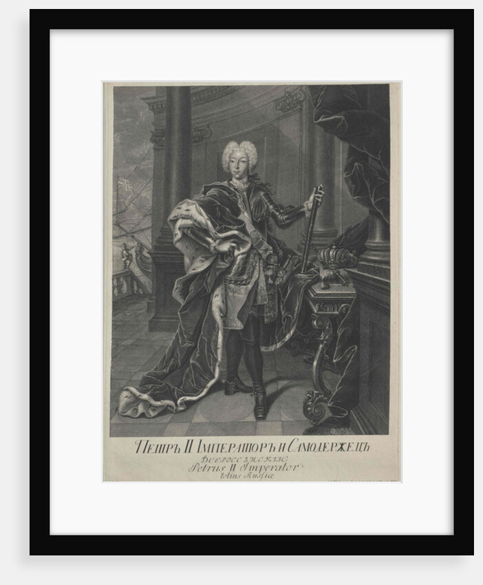 Portrait of Peter II by Johann Paul Luedden