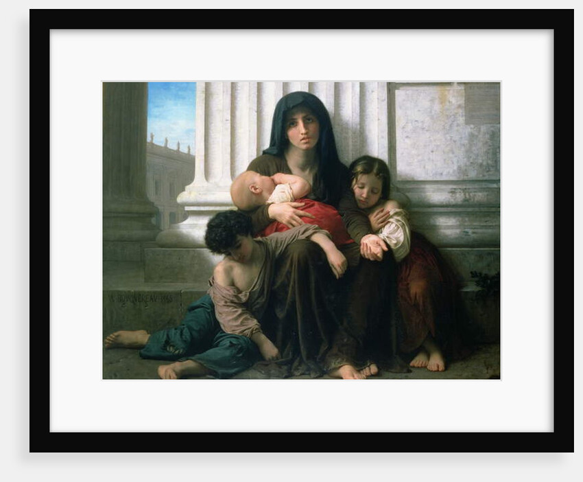 Charity or The Indigent Family', 1865 by William-Adolphe Bouguereau