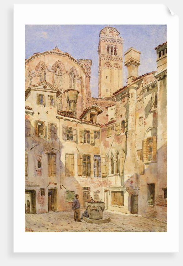 The Church of the Frari, Venice by George Price Boyce