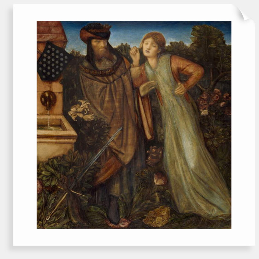 King Mark and the Belle Iseult, 1862 by Edward Coley Burne-Jones