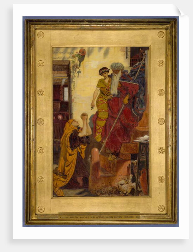 Elijah and the Widow's Son, 1864 by Ford Madox Brown