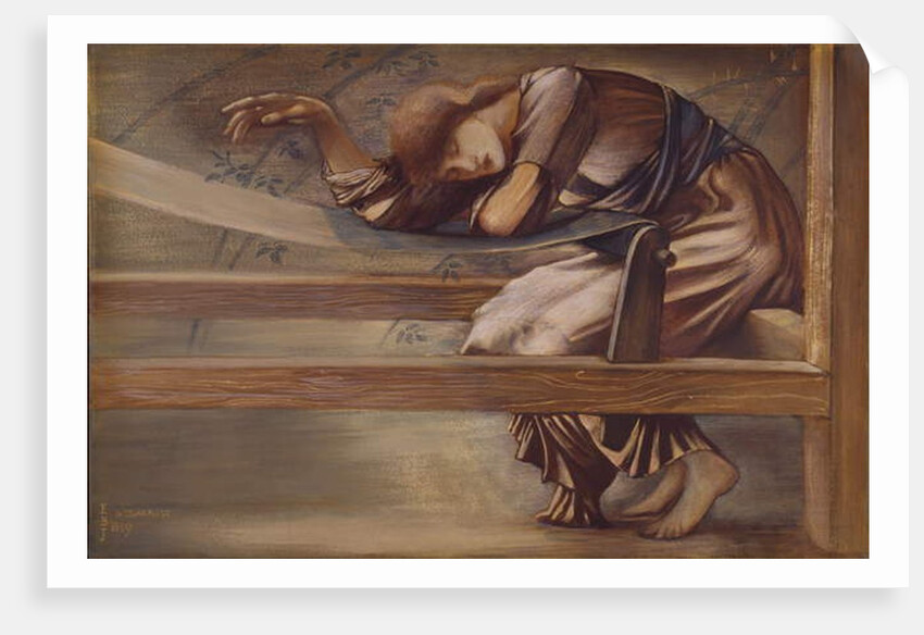 The Briar Rose Series - Study for 'The Garden Court' by Edward Coley Burne-Jones