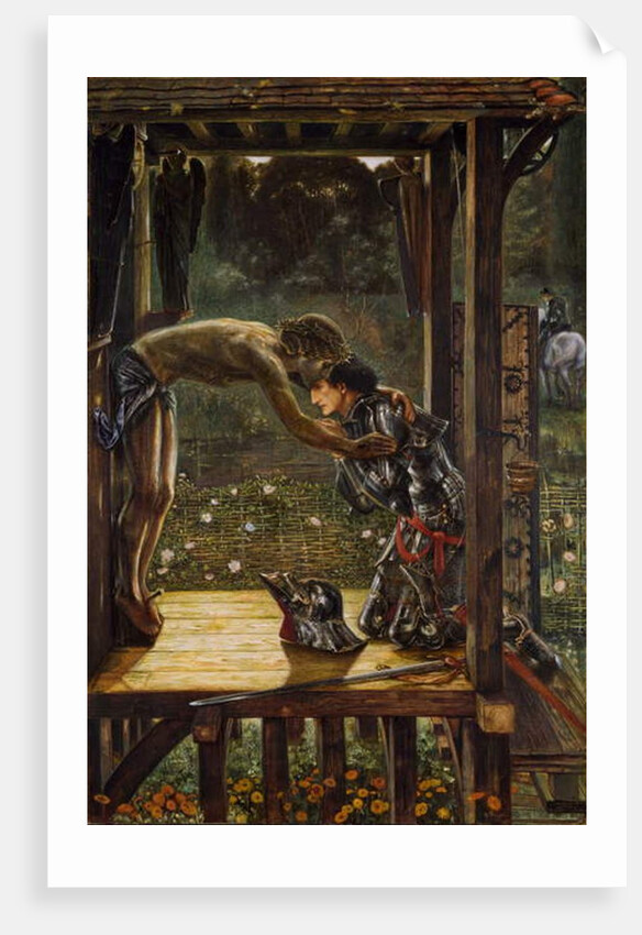 The Merciful Knight, 1863 by Edward Coley Burne-Jones