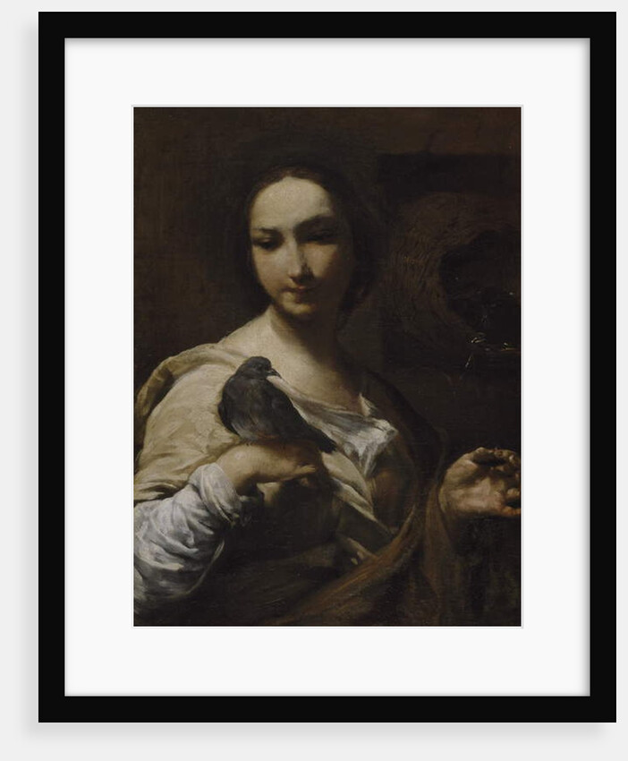 Girl Holding a Dove, 1721-27 by Giuseppe Maria Crespi