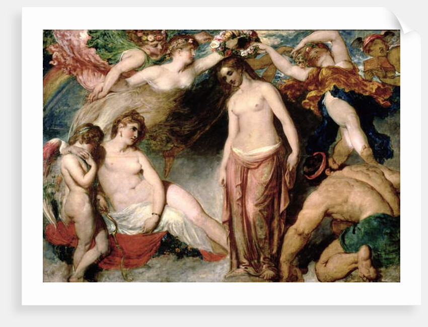 Pandora Crowned by the Seasons, 1824 by William Etty