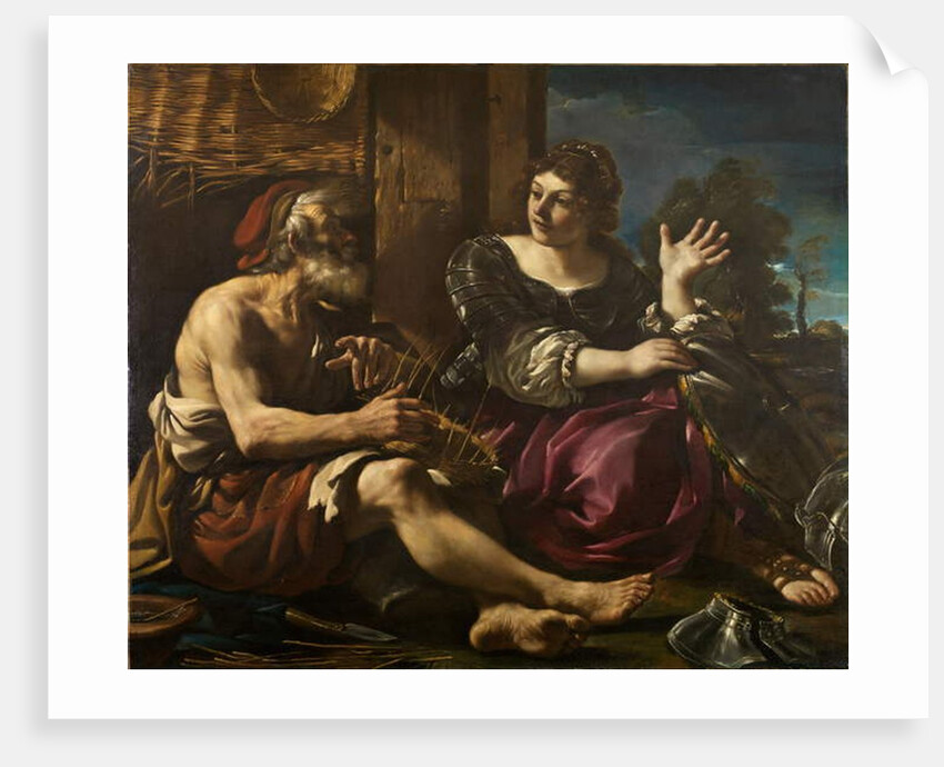 Erminia and the Shepherd, 1620s by Guercino