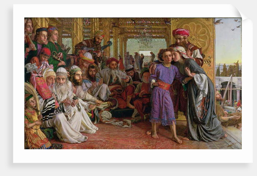 The Finding of the Saviour in the Temple, 1854-60 by William Holman Hunt