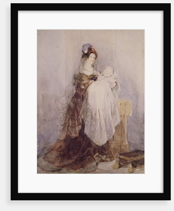 The Christening, 1830-1832 by David Cox