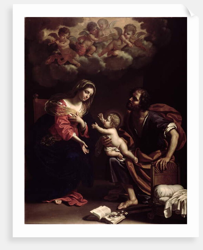The Holy Family, 1682 by Benedetto the Younger Gennari