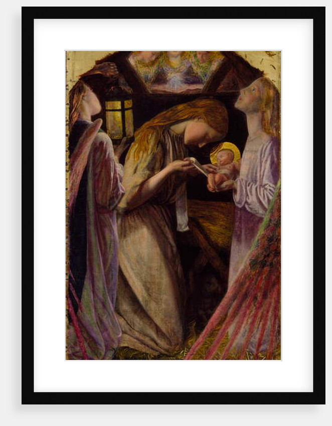 The Nativity, 1858 by Arthur Hughes