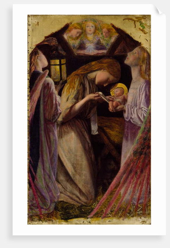 The Nativity, 1858 by Arthur Hughes
