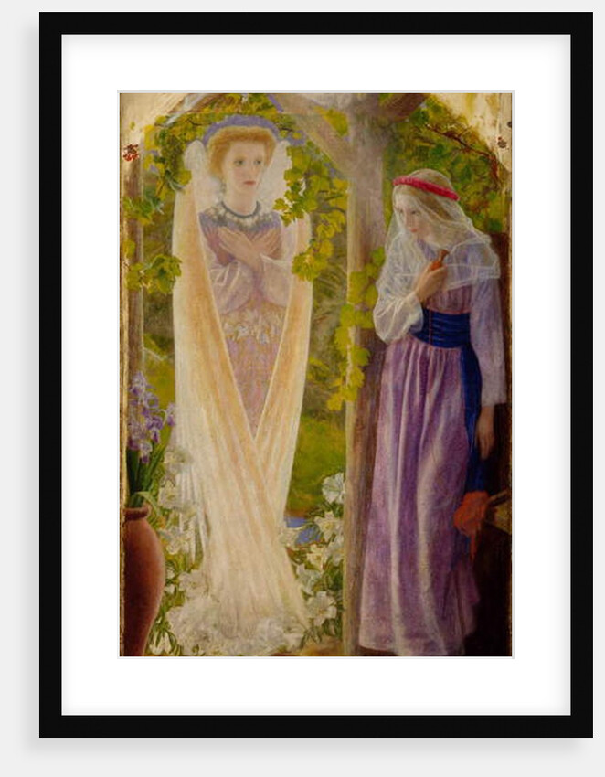 The Annunciation, 1858 by Arthur Hughes