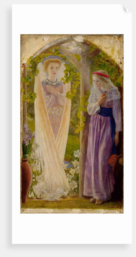 The Annunciation, 1858 by Arthur Hughes