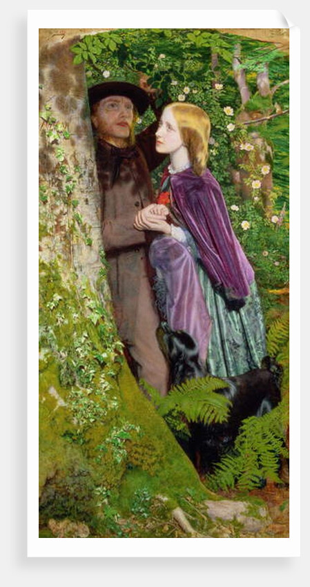 The Long Engagement, 1859 by Arthur Hughes