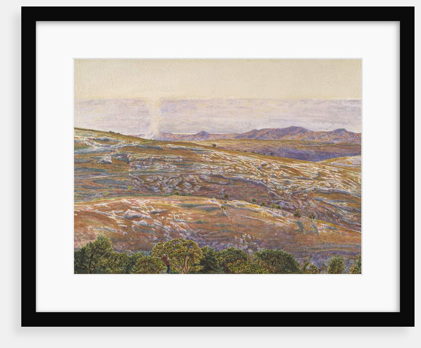 The Dead Sea from Siloam, 1861 by William Holman Hunt