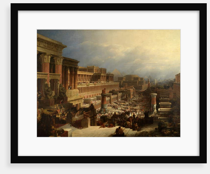 The Departure of the Israelites, 1829 by David Roberts