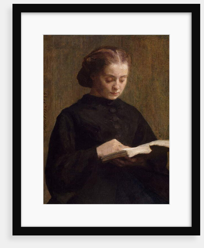 Portrait of Mademoiselle Marie Fantin-Latour, 1859 by Ignace Henri Jean Fantin-Latour