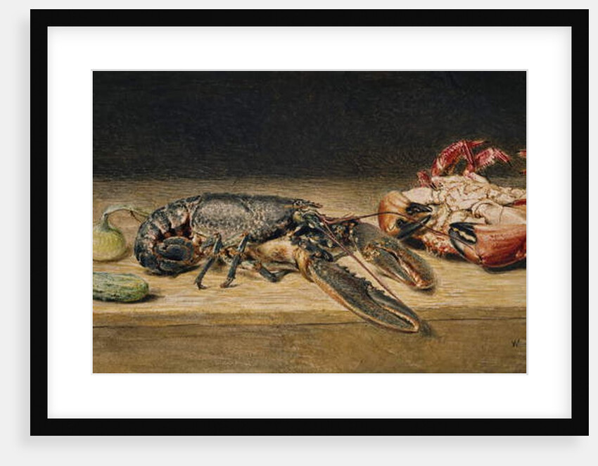 Lobster, Crab and Cucumber, 1827 by William Henry Hunt