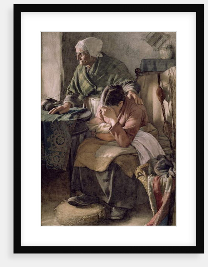 But Men Must Work and Women Must Weep, 1883 by Walter Langley