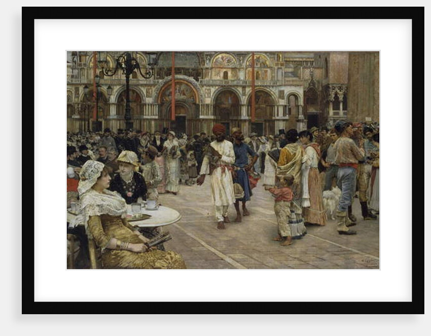 The Piazza di San Marco, Venice, 1883 by William Logsdail
