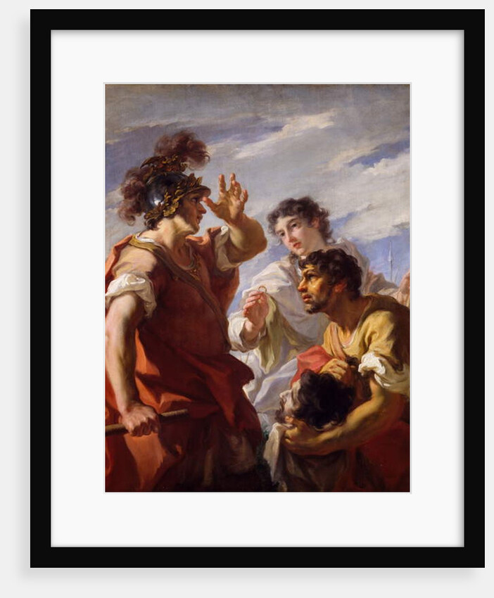 Caesar Before Alexandria, 1724-25 by Giovanni Antonio Pellegrini