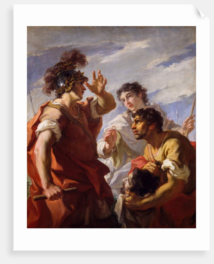 Caesar Before Alexandria, 1724-25 by Giovanni Antonio Pellegrini