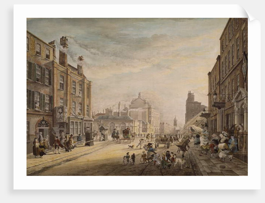 View Towards Hanover Square Showing Holles Street, London, 1773-1791 by James Miller