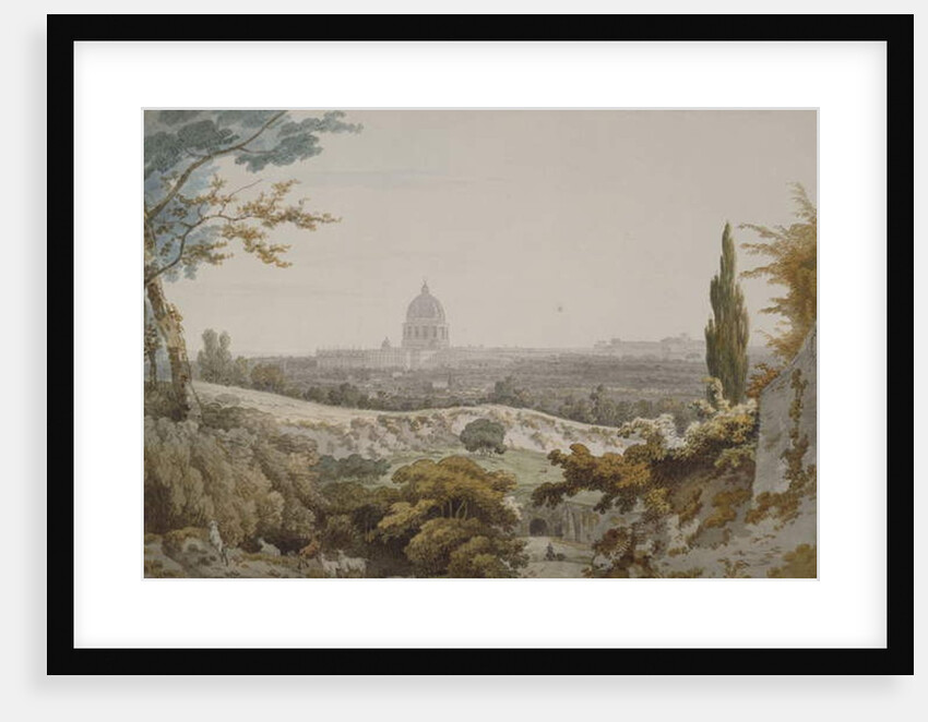 St. Peter's, Rome, 1776 by William Pars