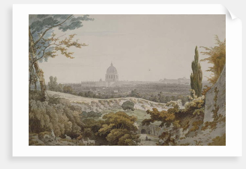 St. Peter's, Rome, 1776 by William Pars