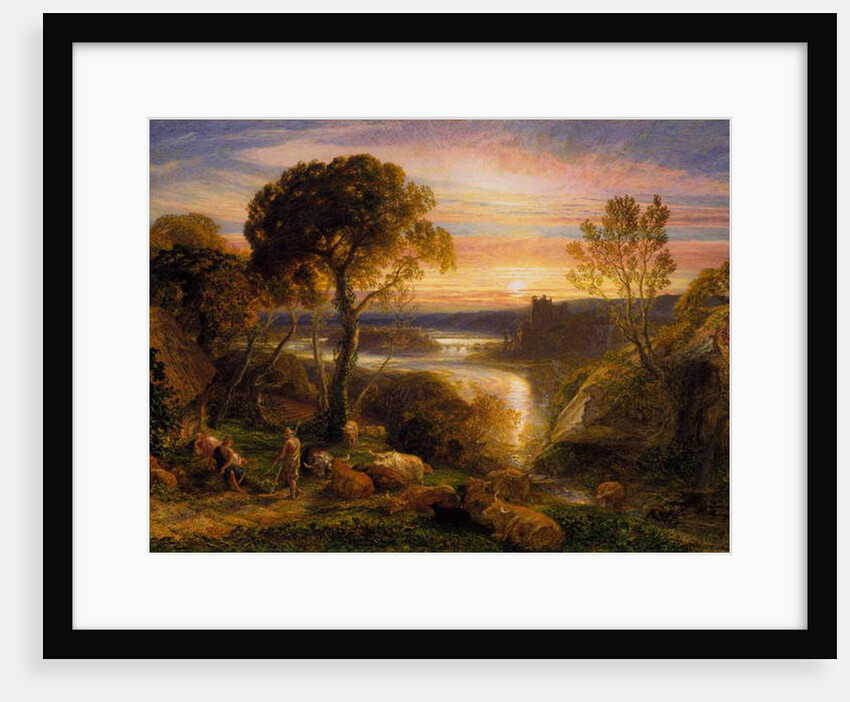 Tityrus Restored to his Patrimony, 1877 by Samuel Palmer