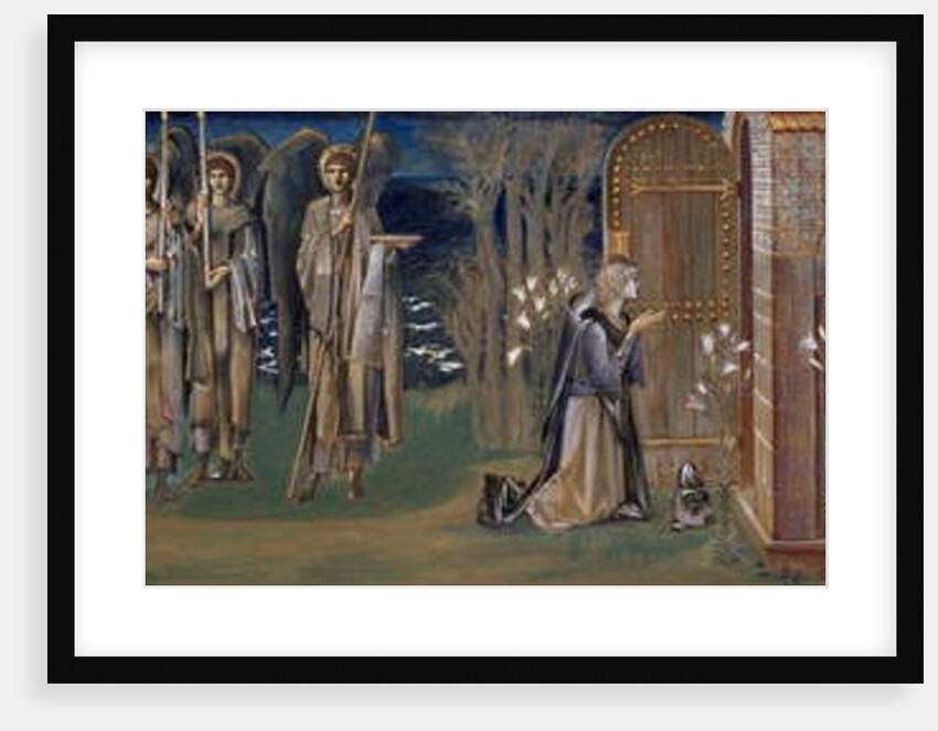Study for the tapestry 'The Attainment of the Holy Grail', c.1894 by Edward Coley Burne-Jones