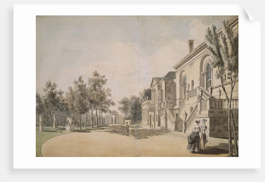 Chiswick House, 1766-1768 by Paul and/or Sandby Thomas Sandby