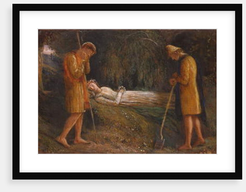 Imogen and the Shepherds 1860-1870 by James Smetham