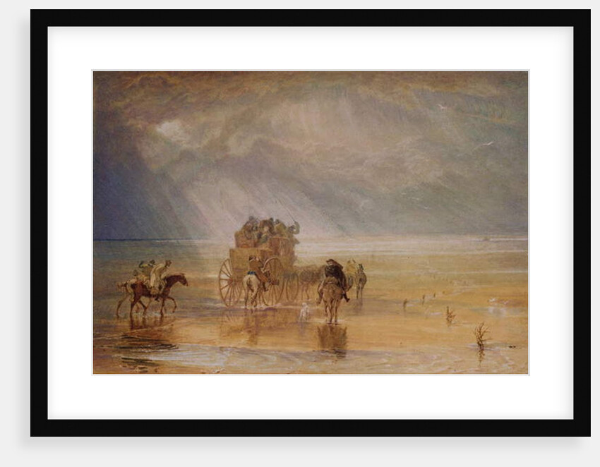 Lancaster Sands, 1816-1825 by Joseph Mallord William Turner