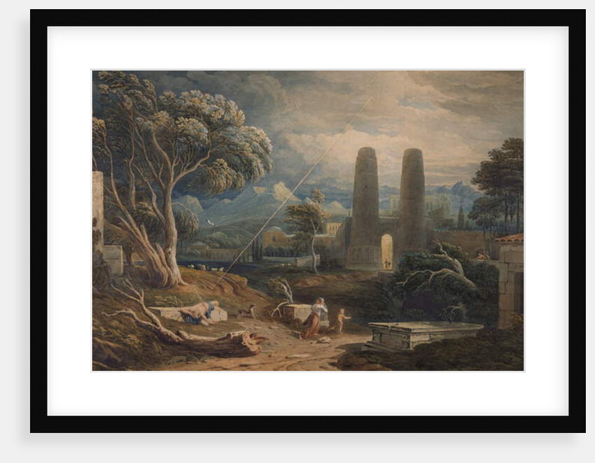 A Thunder Storm, 1817-1818 by John Varley