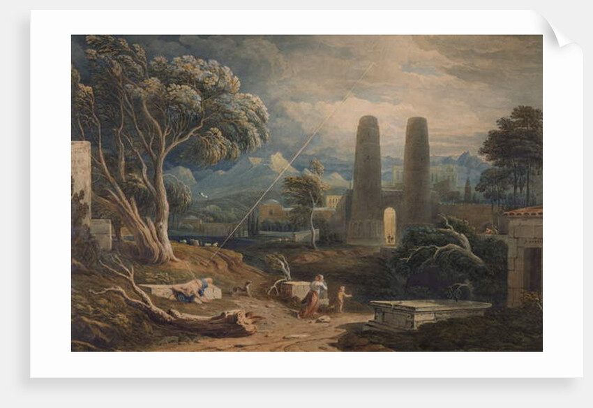 A Thunder Storm, 1817-1818 by John Varley